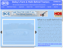 Tablet Screenshot of daileysfarmandbcsshop.com